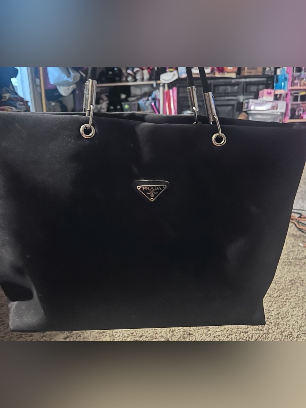 Prada Tote bag Nylon Large Style - Picture 6 of 10